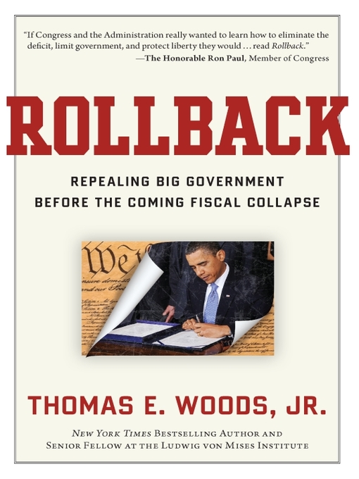 Title details for Rollback by Thomas E. Woods - Available